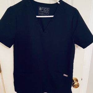 Figs scrub top size small